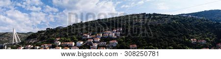 Most Famous Franjo Tudjman Bridge In Dubrovnik Croatia