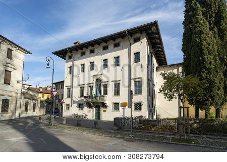 Udine, Friuli Venezia Giulia Region, Italy. March 21 2019. The Palace Of The State Conservatory Of M