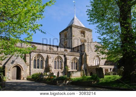 Kostel svatého Mikuláše. Arundel. West Sussex. Anglie