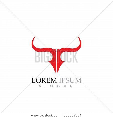 Cow Logo Template Vector Icon