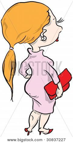 Woman With Red Hair