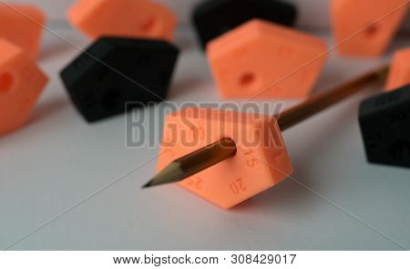 Scribing Tool Made By 3d Printer And Color Pencil, Art, Scribe, Tool, Design, Raphic, Isolated, Deco