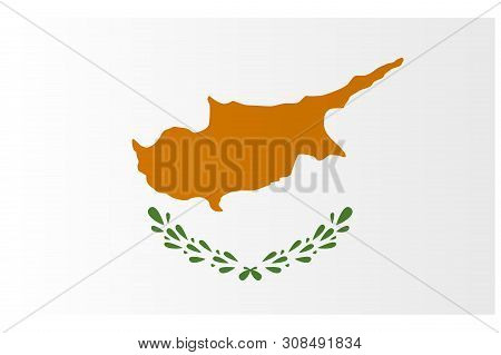 Flag Of Cyprus Officially The Republic Of Cyprus Is Island Country In The Eastern Mediterranean Sea