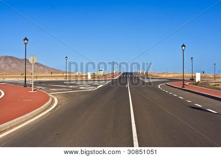 新发展区的道路
