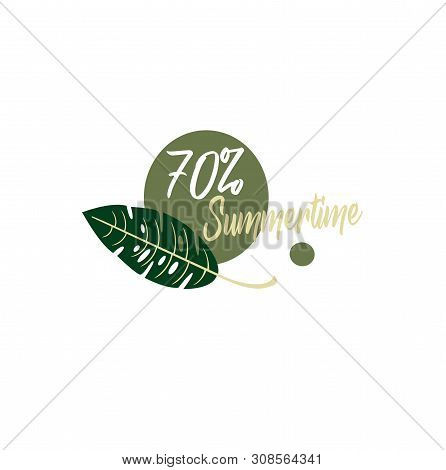 Black Friday - Shopping Day. Stylish Flat Logo For Online Shopping - Business Idea. Up To 70% Discou