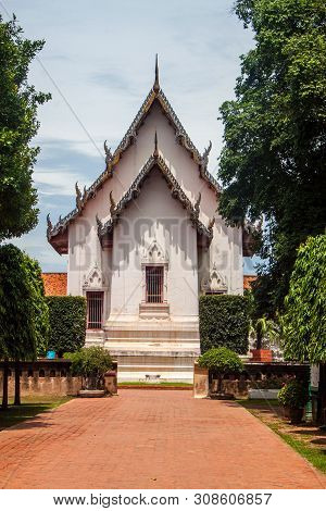 Building In Phra Narai Ratchaniwet Roal Palace Complex, Lopburi, Thailand