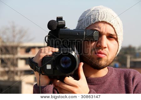 Video Production Student
