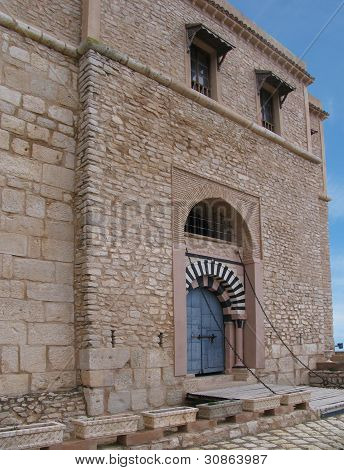 Tunisian castle door