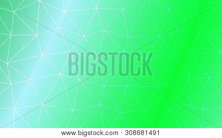 Colorful Illustration In Abstract Triangles Style With Gradient. Modern Pattern For A Brand Book. Ve