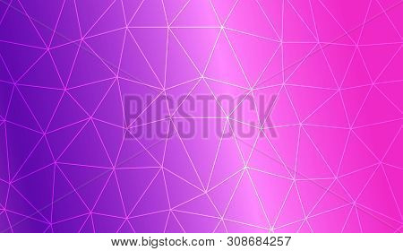 Low Poly Layout. For Your Wallpaper, Advert, Banner, Poster. Vector Illustration. Creative Gradient 