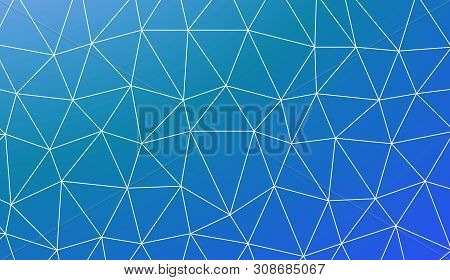 Colorful Illustration In Abstract Triangles Style With Gradient. Modern Pattern For A Brand Book. Ve