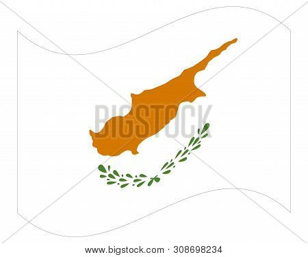 Flag Of Cyprus Officially The Republic Of Cyprus Is Island Country In The Eastern Mediterranean Sea