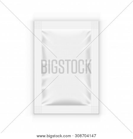 White Blank Clear Sachet For Food, Medical Or Cosmetics