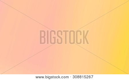 Abstract Background With Smooth Gradient Color. For Bright Website Banner, Invitation Card, Scree Wa
