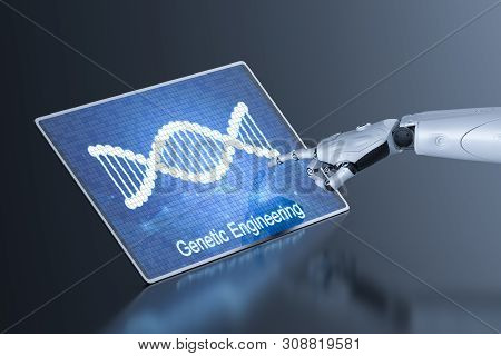 Genetic Engineeering Concept