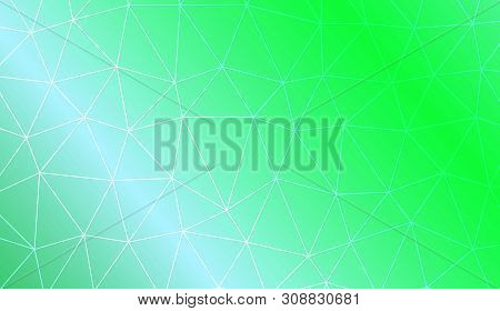 Colorful Illustration In Abstract Triangles Style With Gradient. Modern Pattern For A Brand Book. Ve