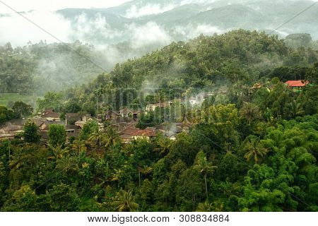 This Is A Ruralscape Photos.  Nature And Beautiful Mountains View.