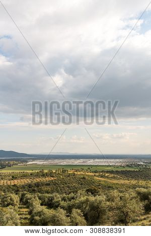 Views Of Solaben, The Logrosan Thermosolar Plant Currently Managed By The Company Atlantica Yield, S