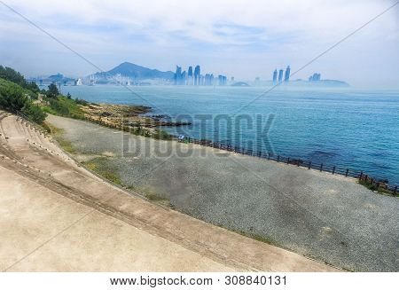 Aerial View Of Igidae Park, Busan, South Korea, Asia
