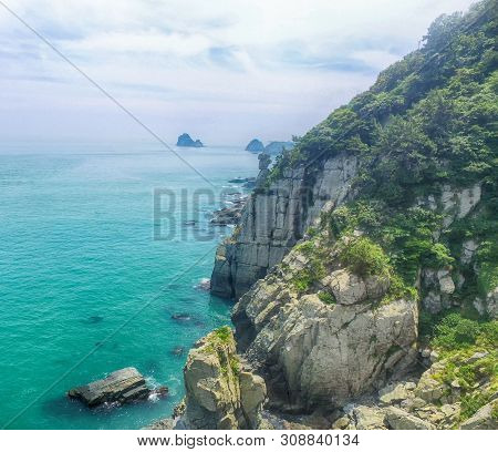Aerial View Of Igidae Park, Busan, South Korea, Asia