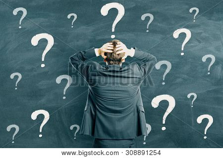 Confusion And Ask Concept