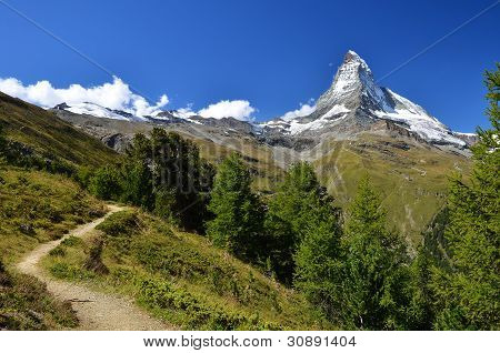 Matterhorn (monte Cervino), Schweiz Pennine Alperna