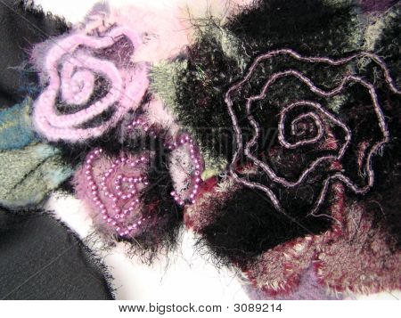 Textile Rose