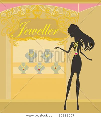 Pigen og jewellerys