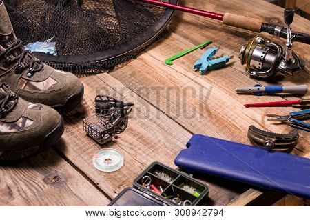 Tackle, Accessories And Tools For Feeder Fishing.