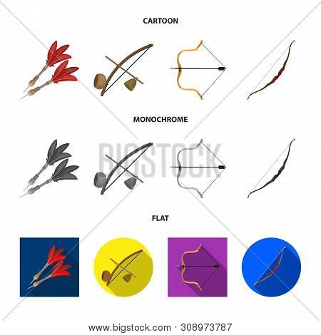 Isolated Object Of Hand And Tribal Logo. Collection Of Hand And Nature Stock Vector Illustration.