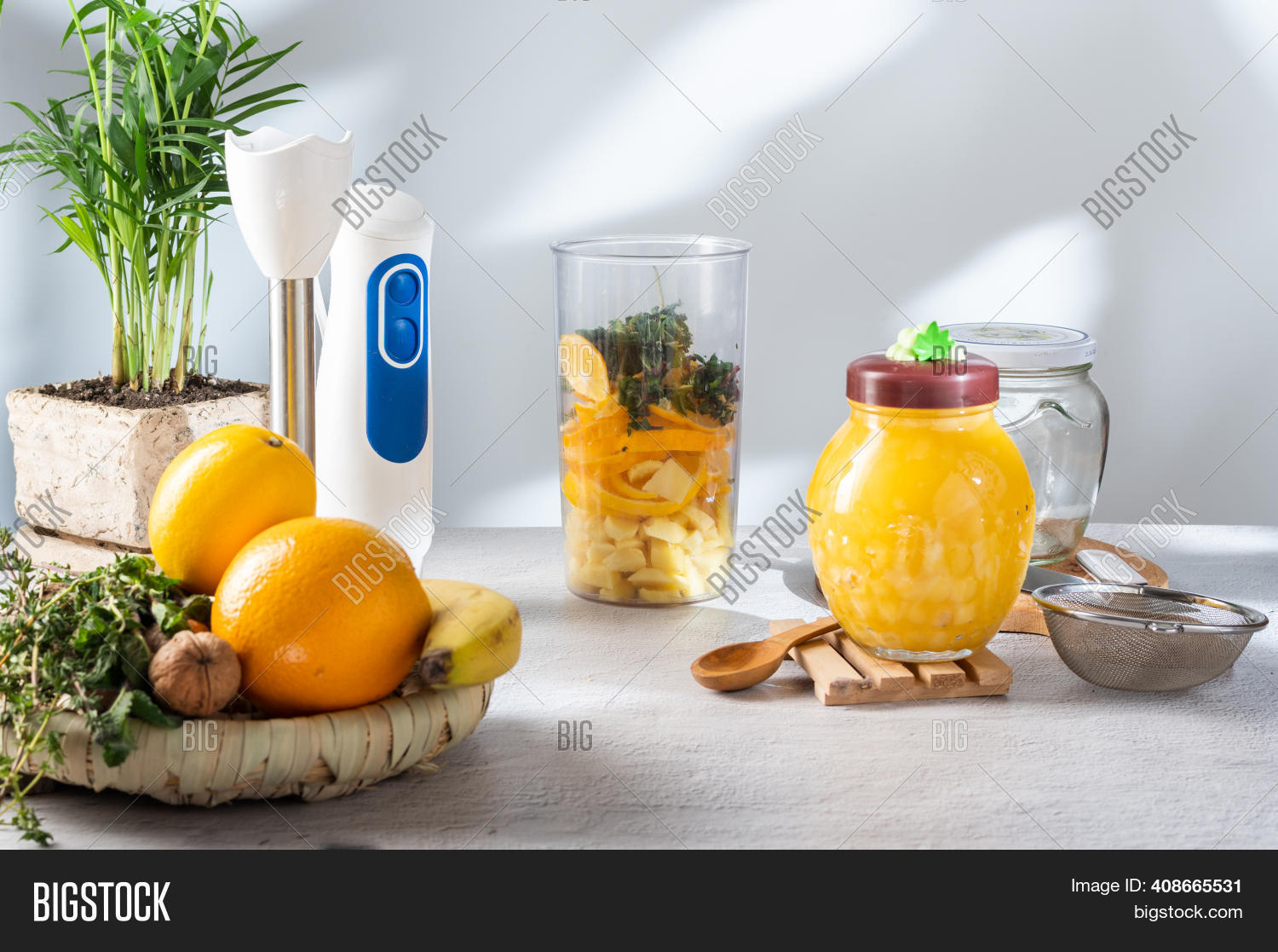 Chopped Fruit Blender Image & Photo (Free Trial) Bigstock