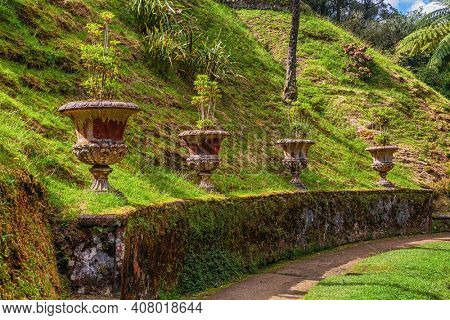 Enchanting Terra Nostra Botanical Garden in Furnas, Sao Miguel Island, Azores, Portugal
