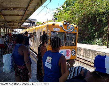 Suburban Train In Salvador