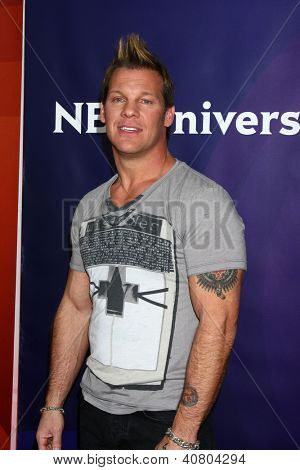 LOS ANGELES - JAN 7: Chris Jericho deltager NBCUniversal 2013 TCA vinter Tryk på Tour på Langham H