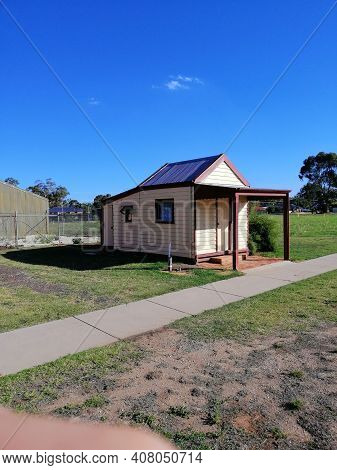 Small Disused Shop In The Main Street Of An Australian Country Town.