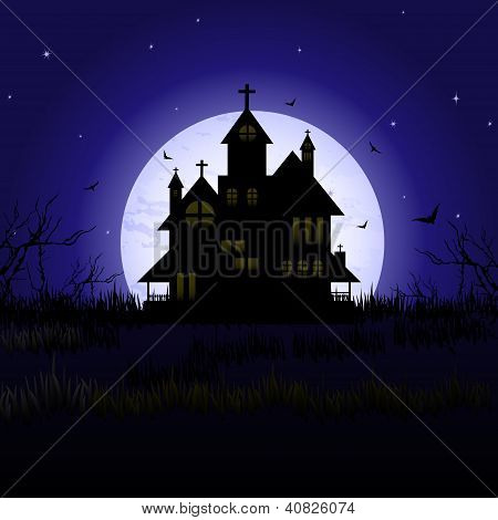 Halloween castle