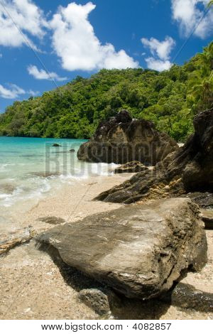 Stranden på Dunk Island