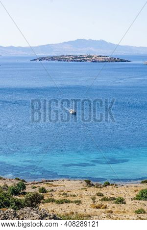 View Of Bitez Village Coastal Part In Bodrum, Aegean Coast, Turkey