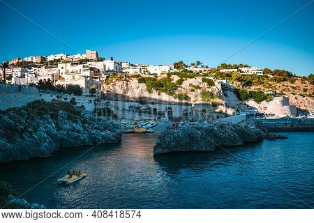 Fantastic View On Castro Sea In Puglia