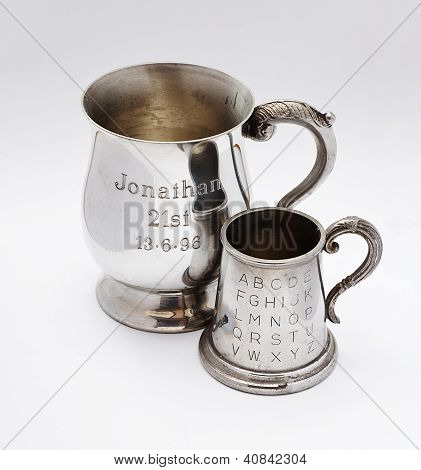 Dvojice ryté Keepsakes
