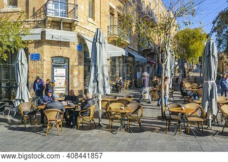 Jerusalem Urban Scene, Israel