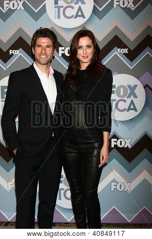 PASADENA, CA - JAN-8: Kye Martino, Eva Amurri Martino beachtet die FOX TV 2013 TCA Winter Presserundgang
