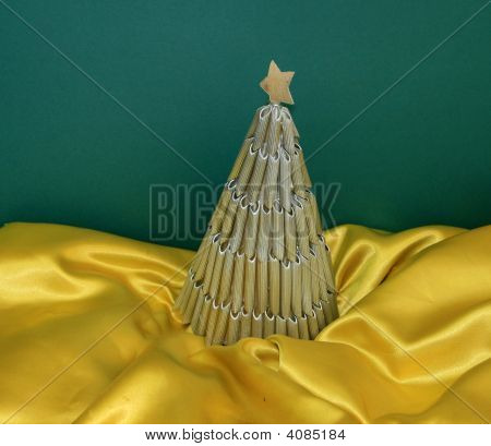 Vánoční strom a barevné Vánoční dekorace