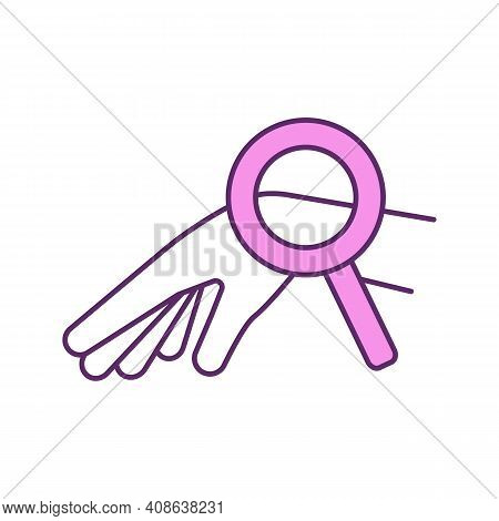 Wrist Injury Symptoms Rgb Color Icon. Carpal Tunnel Syndrome. Swelling, Numbness. Sprains, Fractures
