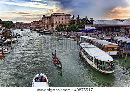 Canal Grande v Benátkách