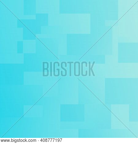 Abstract Geometric Background With Circles; Rectangles, Squares And Stripes