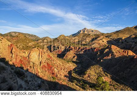 Montnegre Ravine In The Term Of Xixona (alicante).