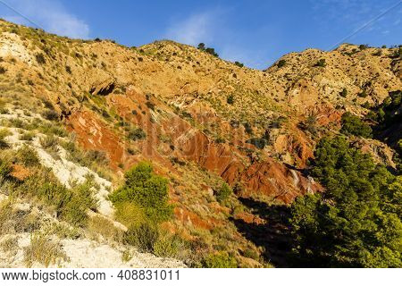 Montnegre Ravine In The Term Of Xixona (alicante).