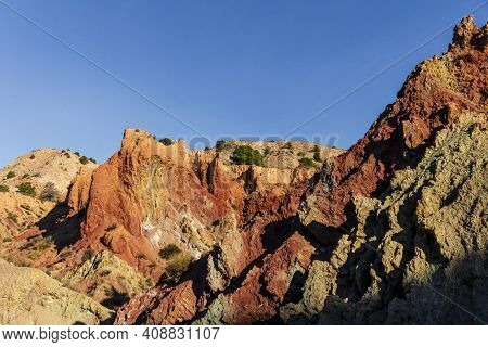 Montnegre Ravine In The Term Of Xixona (alicante).