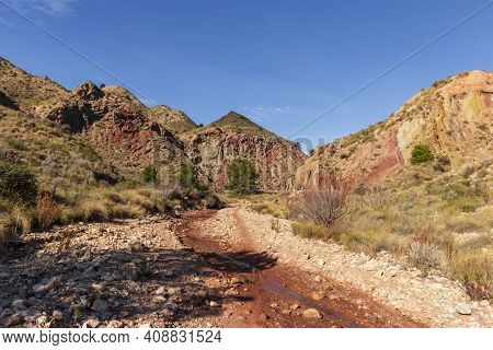 Montnegre Ravine In The Term Of Xixona (alicante).